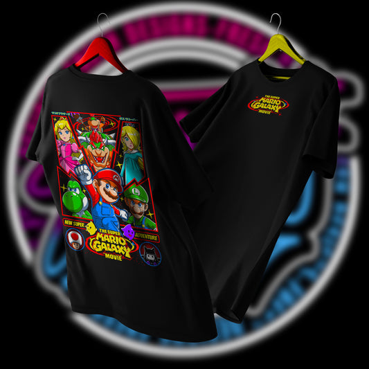 POLERA SUPER MARIO GALAXY LA PELICULA - GAMES