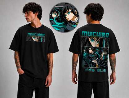 OVERSIZE POLERA - TOKITO MUICHIRO -  KIMETSU NO YAIBA