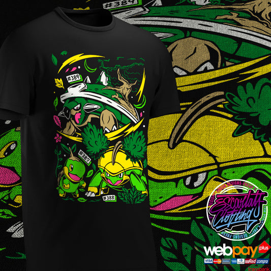 POLERA TORTERRA LINEA EVO - POKEMON