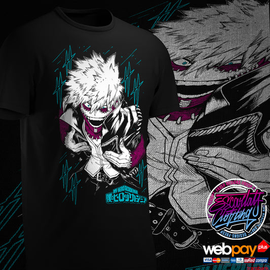 POLERA TOYA TODOROKI - MY HERO ACADEMIA