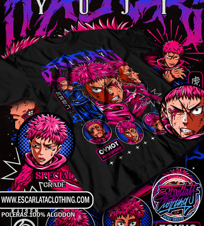POLERA YUJI ITADORI DROP 2026 - JUJUTU KAISEN