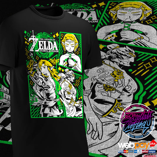 POLERA ZELDA TEARS OF THE KINGDOM - GAMES