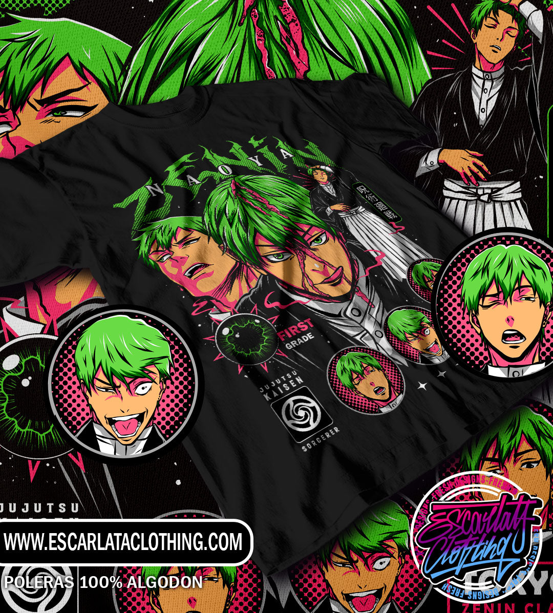 POLERA NAOYA ZENIN DROP 2026 - JUJUTU KAISEN