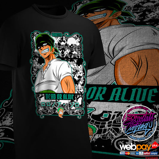 POLERA ZORO OLD - ONE PIECE