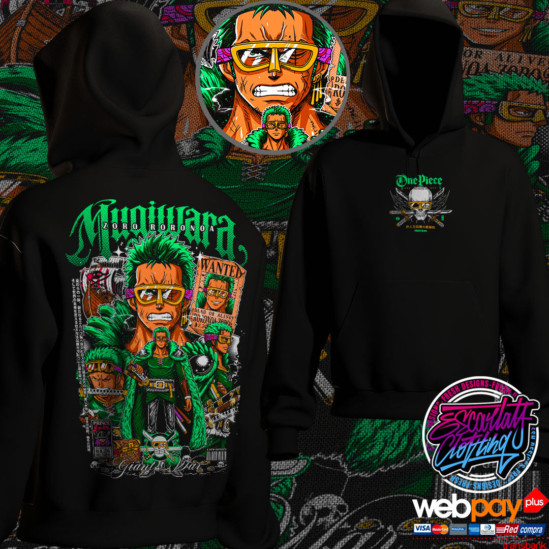 HOODIE ZORO ELBAPH DROP 2026 - ONE PIECE