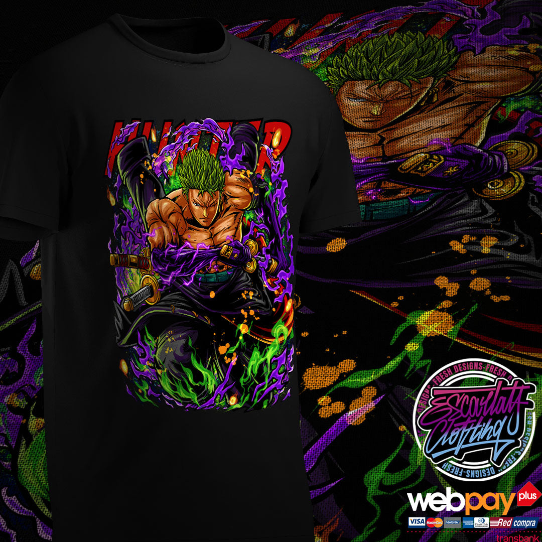 POLERA ZORO HUNTER - ONE PIECE