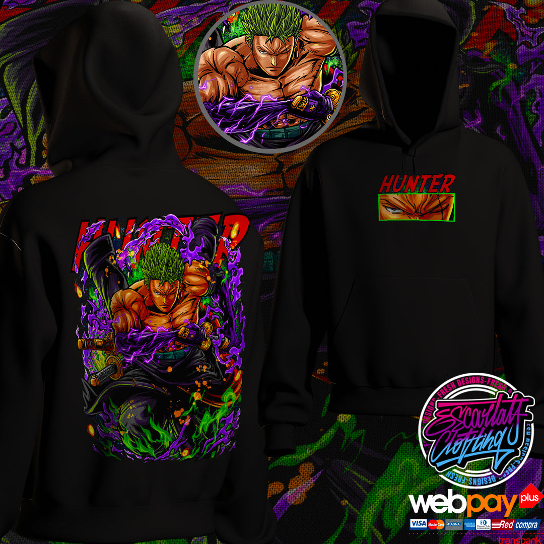 HOODIE ZORO FULLCOLOR - ONE PIECE
