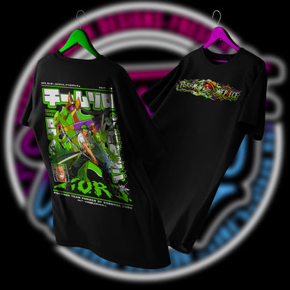 POLERA ZORO EQUIPO POKEMON DROP 2026 - POKEMON X ONE PIECE